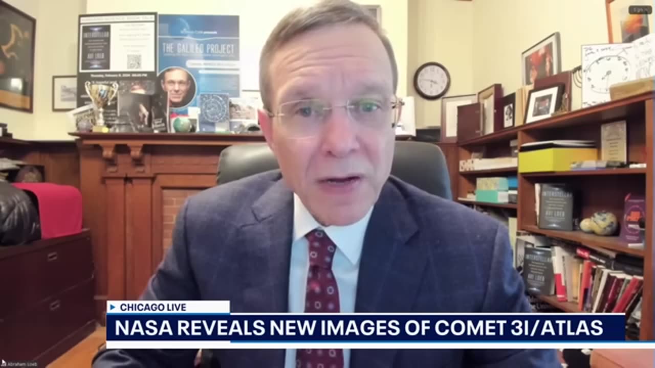 Avi Loeb?s Shocking Reaction to NASA?s 3I/ATLAS Image Will Blow Your Mind